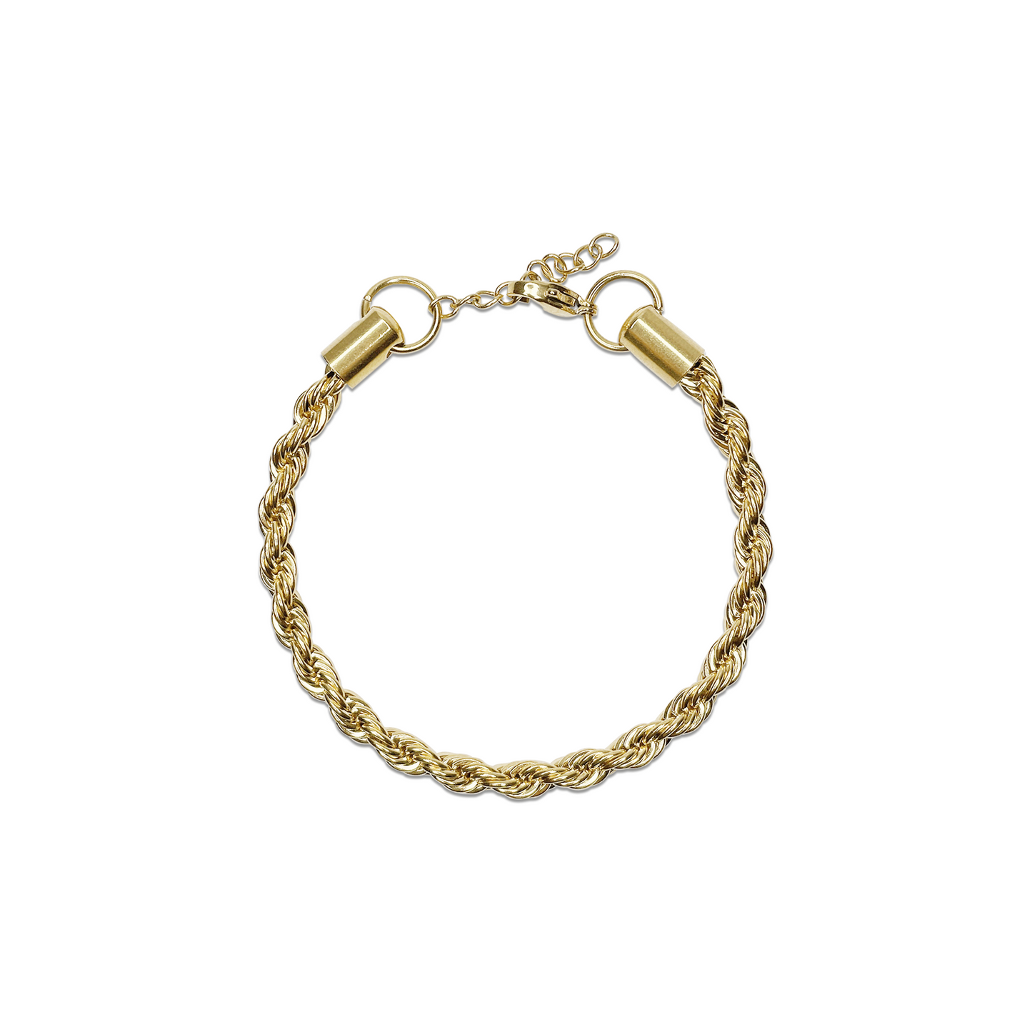 Ange Rope Chain Bracelet- Gold