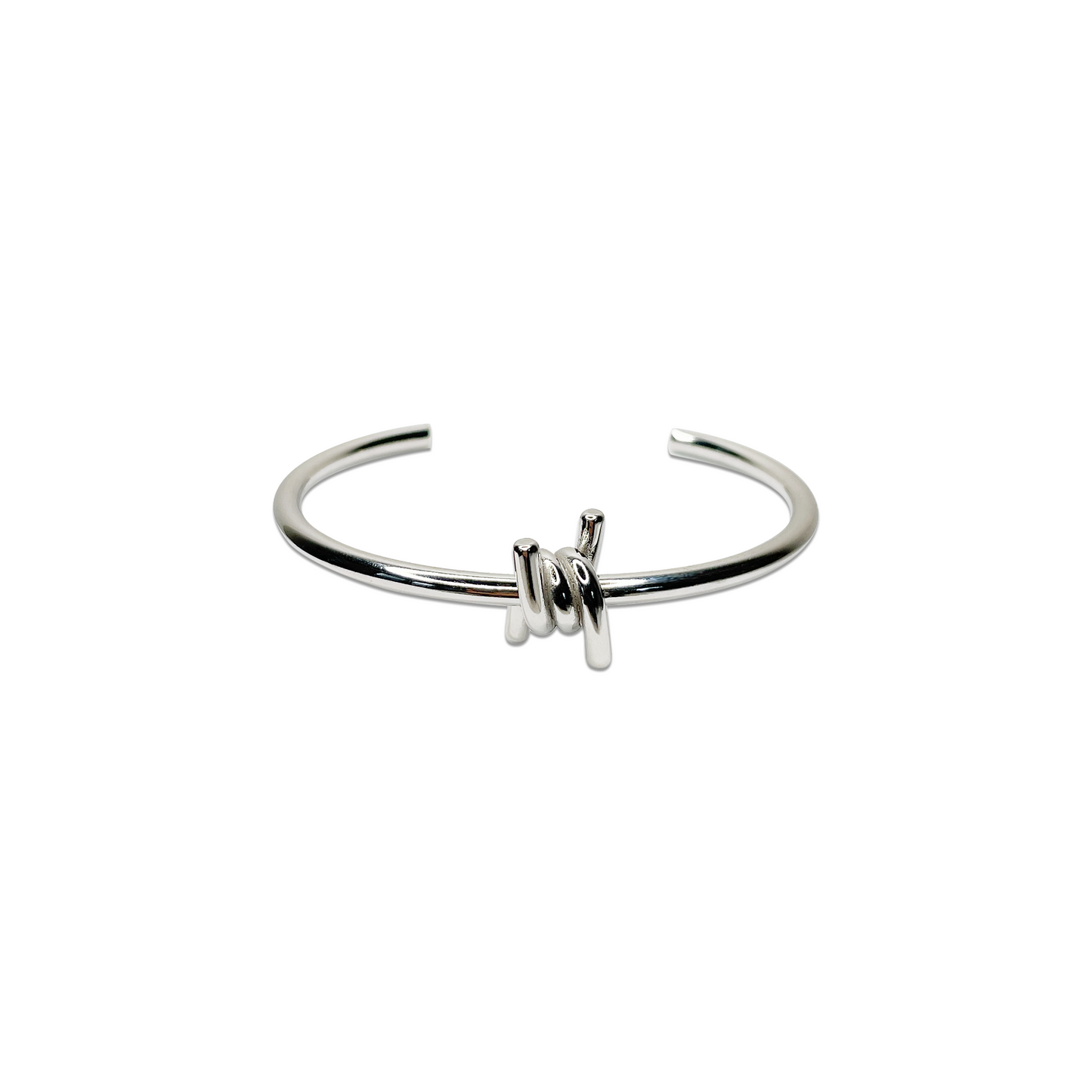 Nodo II Cuff- Silver