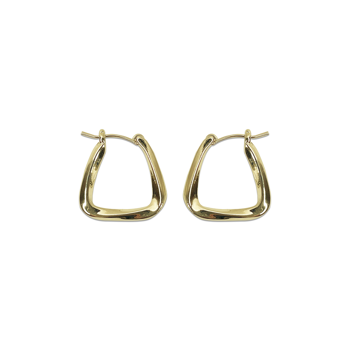 Ziva Hoop Earrings- Gold